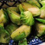 Maple Thyme Brussels Sprouts