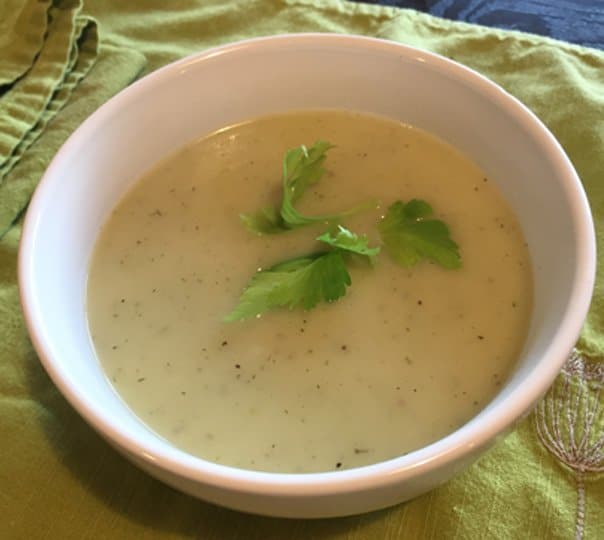 Recipe: Creamy Spring Celery Soup